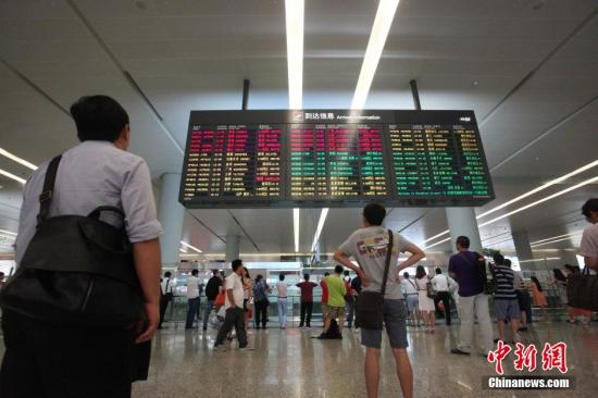 资料图：上海虹桥机场。<a target='_blank' href='http://www.chinanews.com/'>中新社</a>发 张亨伟 摄