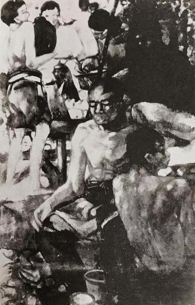 《民间》，林风眠，油画，1927年