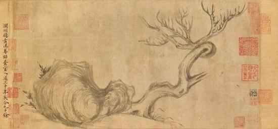此水墨手卷为现时仅存的稀有苏轼画作之一，将于11月在佳士得香港拍卖中呈献