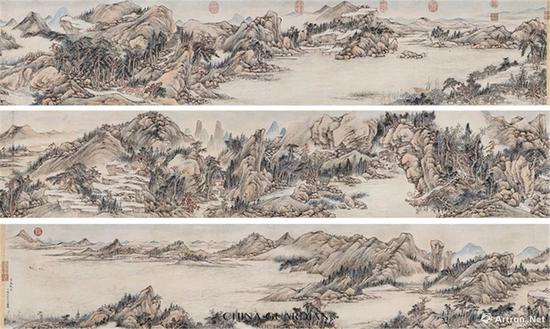 钱维城 《富春秋色图》 6785万元  本季中国嘉德古代书画最高价