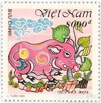 越南生肖猪邮票