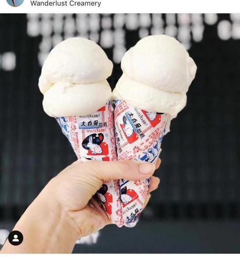 大白兔冰淇淋商家:糖纸仅为宣传 正与冠生园沟通