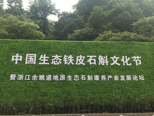 中国生态石斛文化节暨道地原生态石斛康养论坛在宁波召开