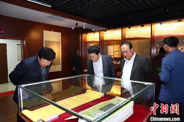 内蒙古为40余万件蒙古文历史文献系统建档