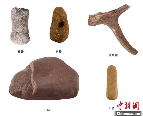 西吴壁遗址出土的冶铜工具。山西省考古研究所提供