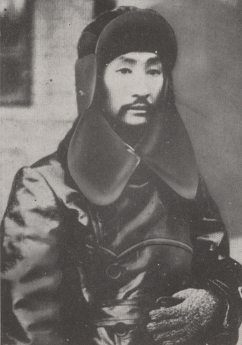 一九三一年十一月，日军集结重兵向黑龙江进犯，图为临危受命的黑龙江省代主席马占山。