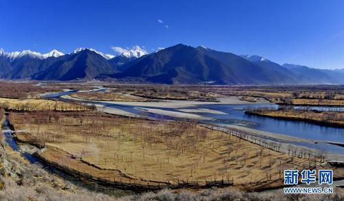 　　西藏雅尼国家湿地公园一景（2月2日摄3）。