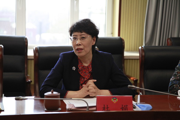 杜娟副主席汇报东城区政协提案委近年来的主要工作