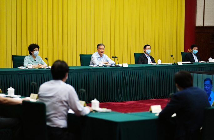汪洋参加全国政协十三届常委会第十七次会议专题分组讨论