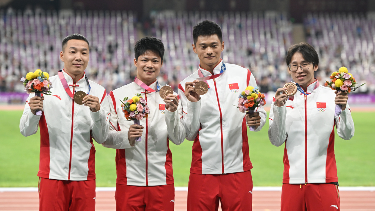 【高清组图】中国7名田径运动员递补奥运奖牌